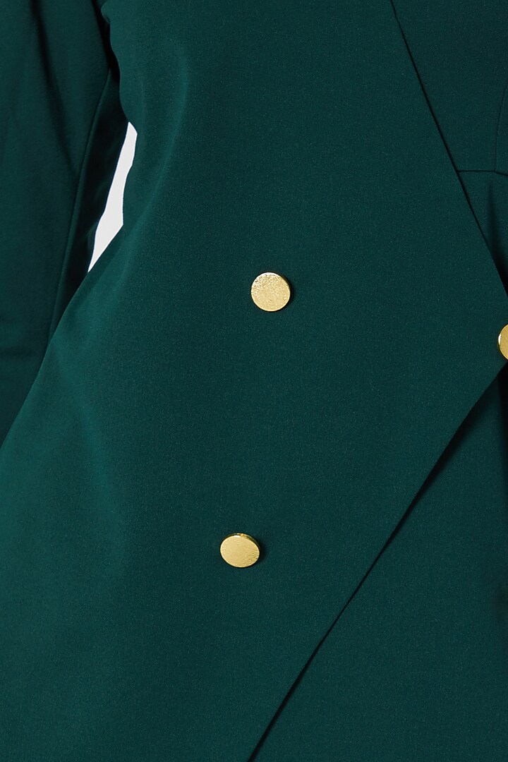 Emerald Green Trench Summer Dress by Etre at Pernia's Pop Up Shop