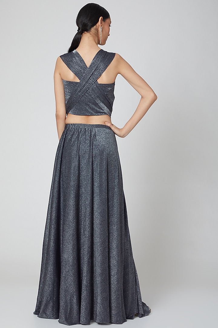Coalt Blue Infinity Drape Summer Dress by Etre at Pernia's Pop Up Shop