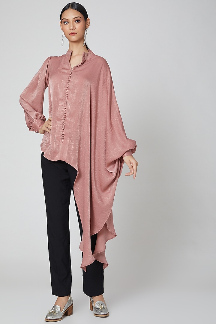 Blush Pink Flow Top by Etre