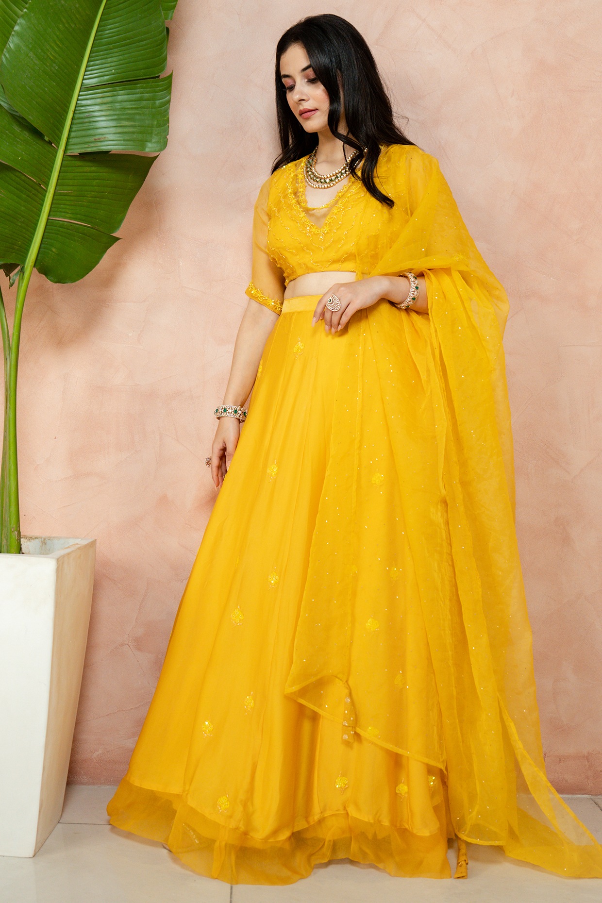 Frock Style Lehenga Choli: Buy Frock Style Lehenga Choli for Women Online  in USA