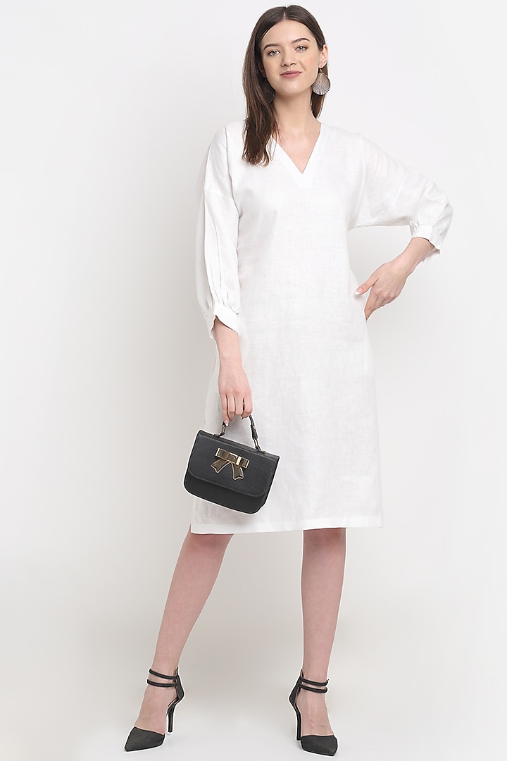White Hemp Tunic by Ewoke at Pernia's Pop Up Shop