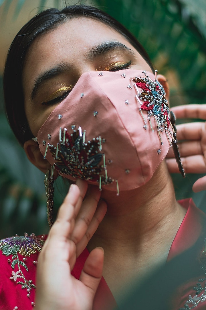 Blush Pink Tencel Mask by Ewoke