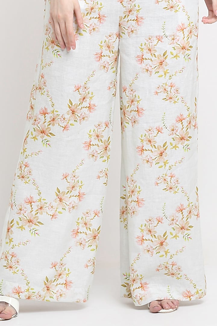 Pearl Printed Pant Set by Ewoke at Pernia's Pop Up Shop