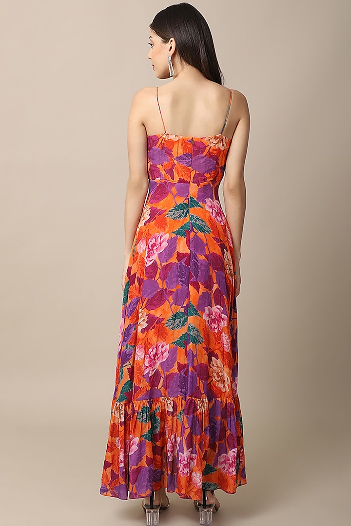 Multi-Colored Embellished Summer Dress by Ewoke at Pernia's Pop Up Shop