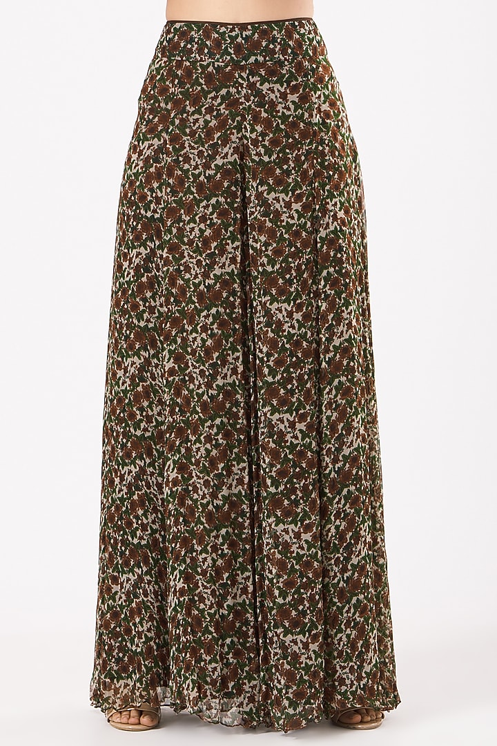 Copper Embroidered Jacket Set by Expressionist By Jaspreet at Pernia's Pop Up Shop