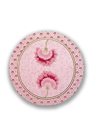 Pink Wooden Floral Motif Placemat by Expression Gifting