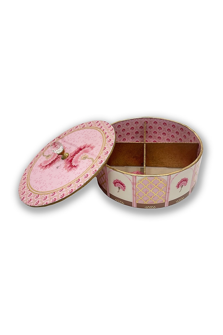 Pink Floral Motif Box by Expression Gifting at Pernia's Pop Up Shop