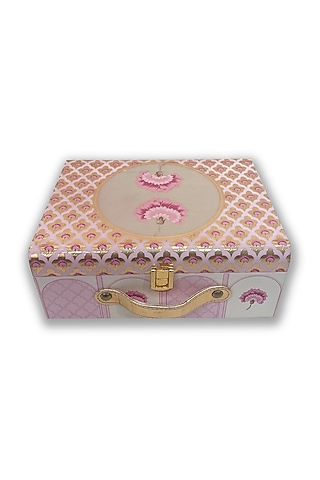 Pink Wooden Trunk by Expression Gifting