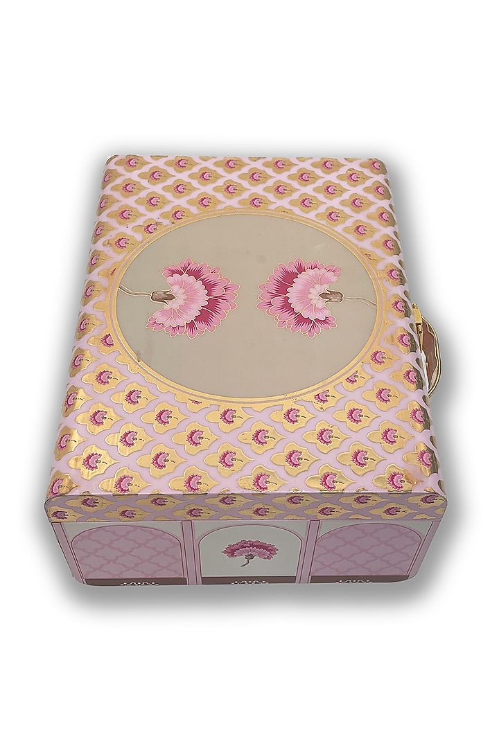 Pink Wooden Trunk by Expression Gifting at Pernia's Pop Up Shop