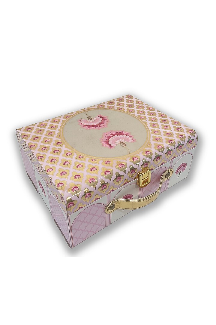 Pink Wooden Trunk by Expression Gifting at Pernia's Pop Up Shop