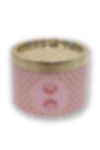 Pink Floral Motif Container by Expression Gifting at Pernia's Pop Up Shop