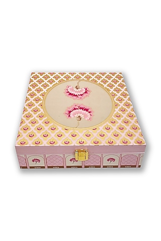 Pink Floral Motif Box by Expression Gifting