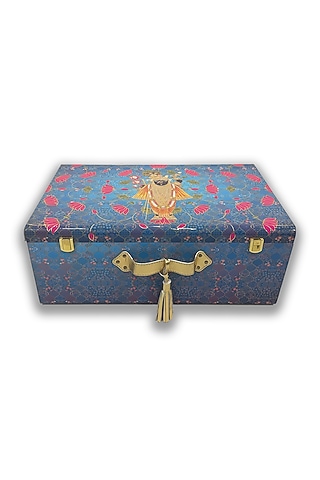 Blue Traditinal Motif Trunk by Expression Gifting