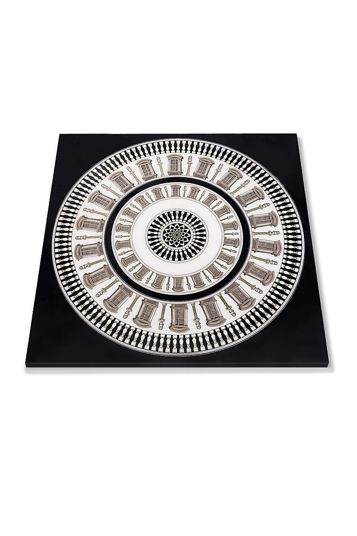 Black Wooden Square Placemat by Expression Gifting at Pernia's Pop Up Shop