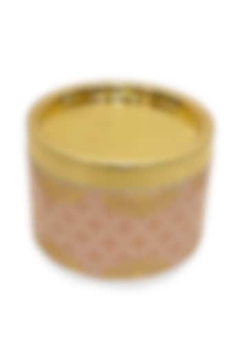 White & Gold Tin Container by Expression Gifting