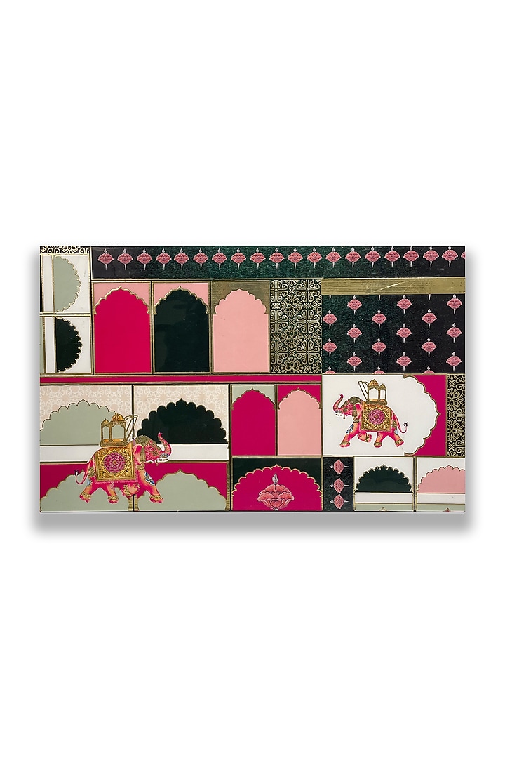 Green Wooden Rectangular Placemat by Expression Gifting at Pernia's Pop Up Shop