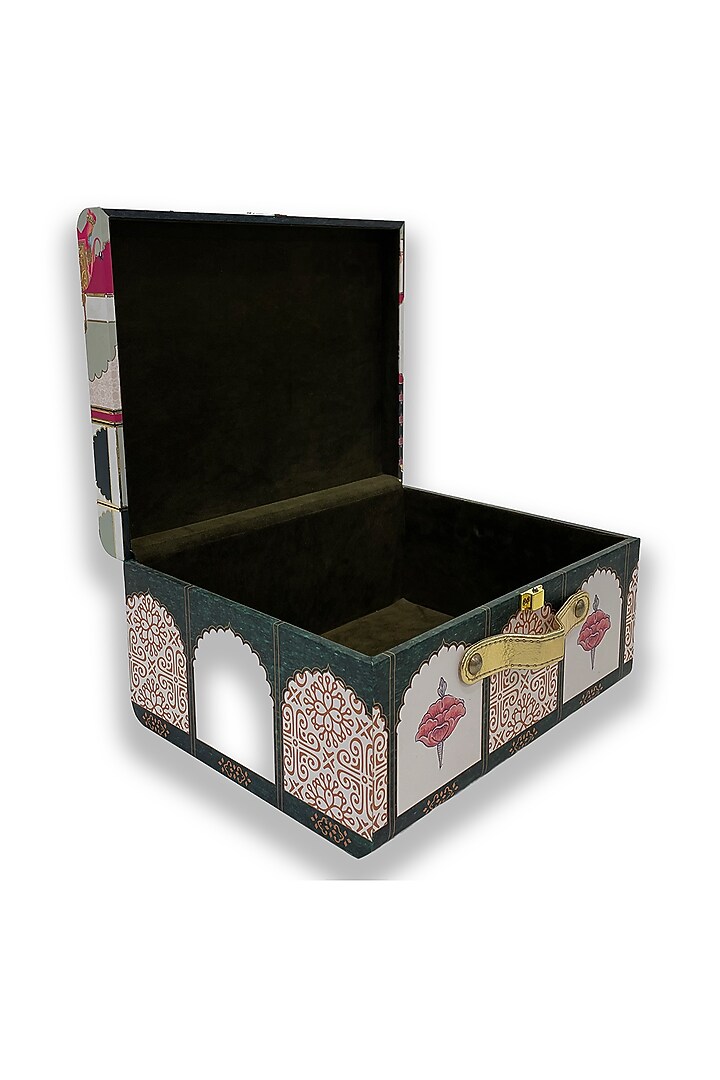 Green Wooden Trunk by Expression Gifting at Pernia's Pop Up Shop
