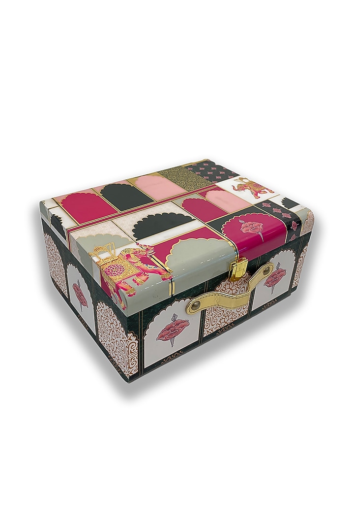 Green Wooden Trunk by Expression Gifting at Pernia's Pop Up Shop