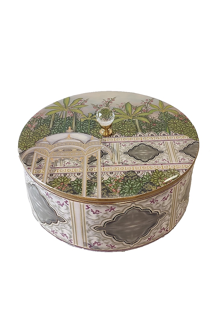White & Green MDF Candy Box by Expression Gifting at Pernia's Pop Up Shop