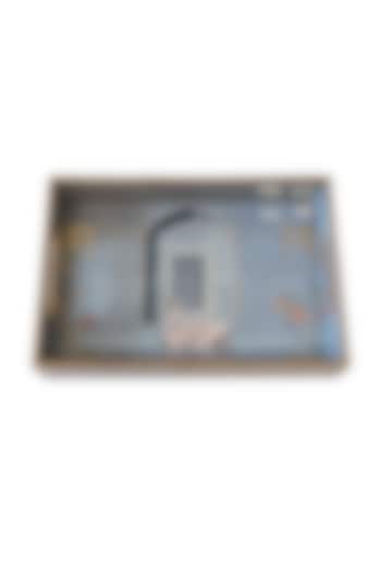 Sky Blue MDF Rectangular Tray Set by Expression Gifting at Pernia's Pop Up Shop