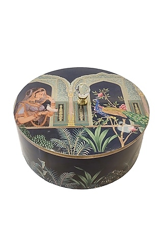 Deep Blue MDF Candy Box by Expression Gifting