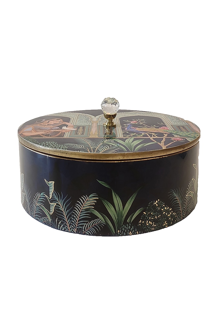 Deep Blue MDF Candy Box by Expression Gifting at Pernia's Pop Up Shop