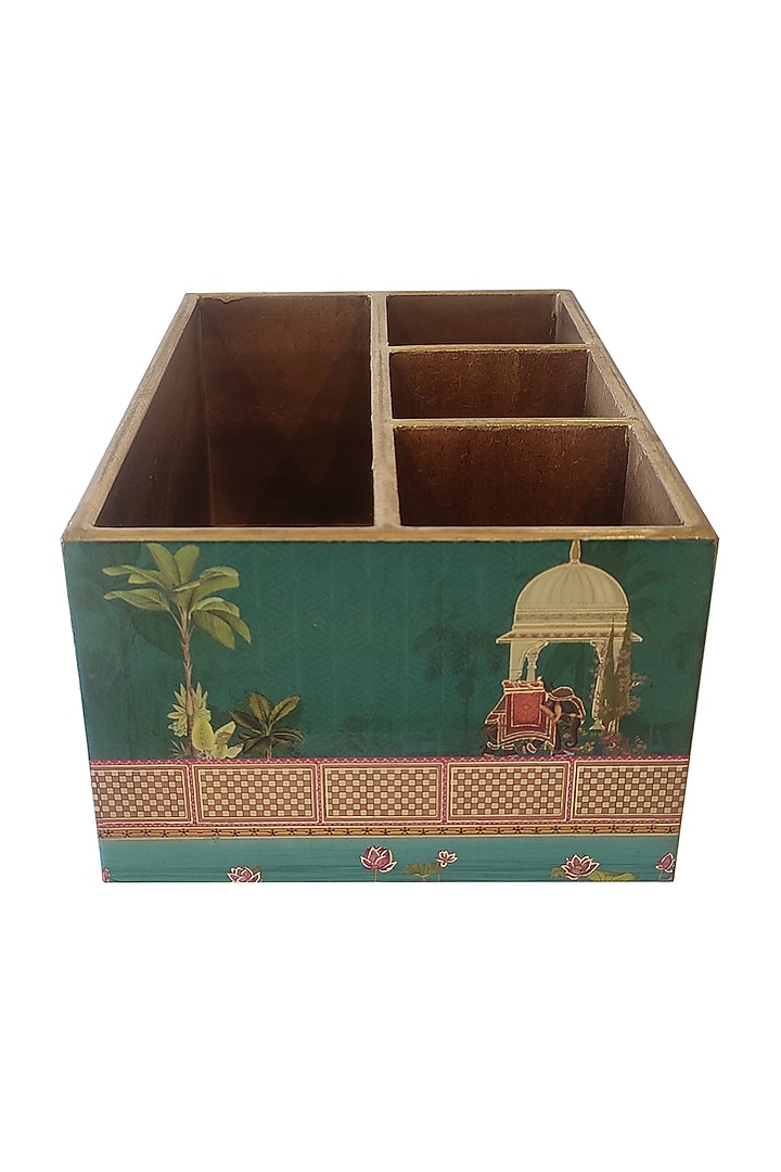 Blue MDF Cutlery Holder by Expression Gifting at Pernia's Pop Up Shop