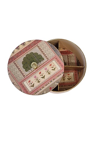 Orange & White MDF Candy Box by Expression Gifting