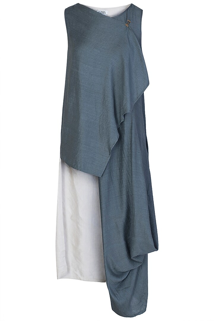 Moss green drape cowl top available only at Pernia's Pop Up Shop.