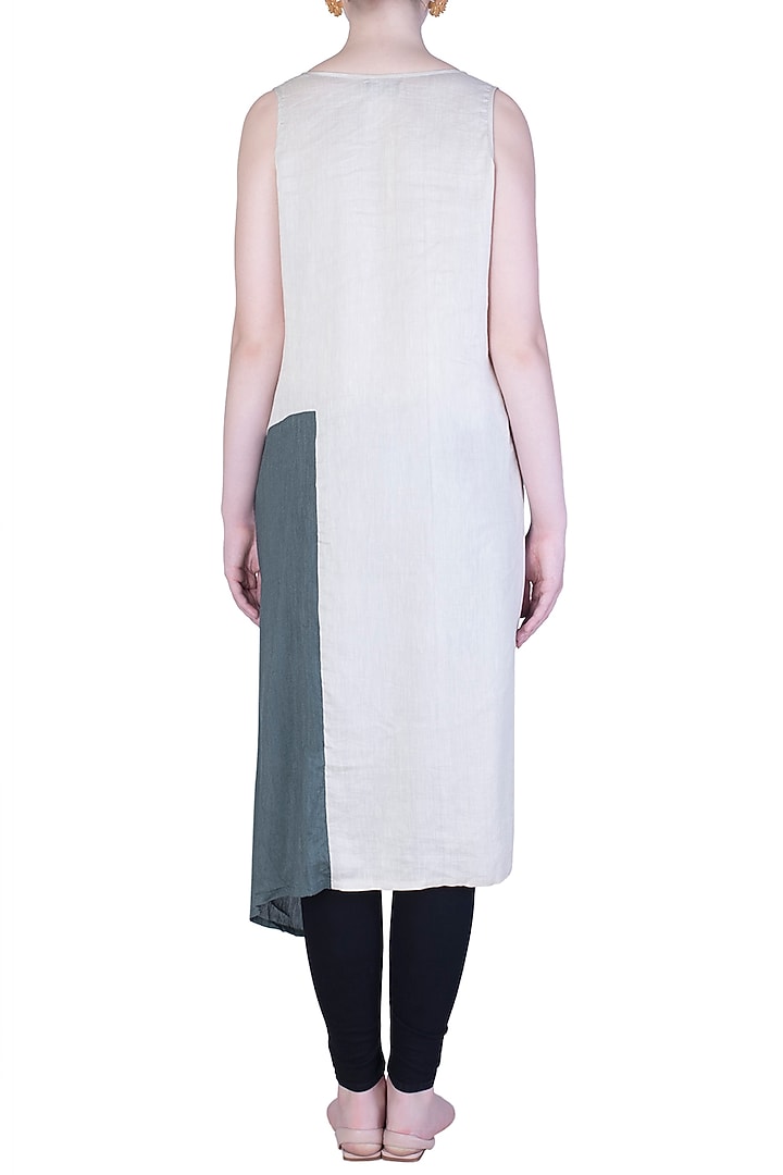 Moss green drape cowl top available only at Pernia's Pop Up Shop.