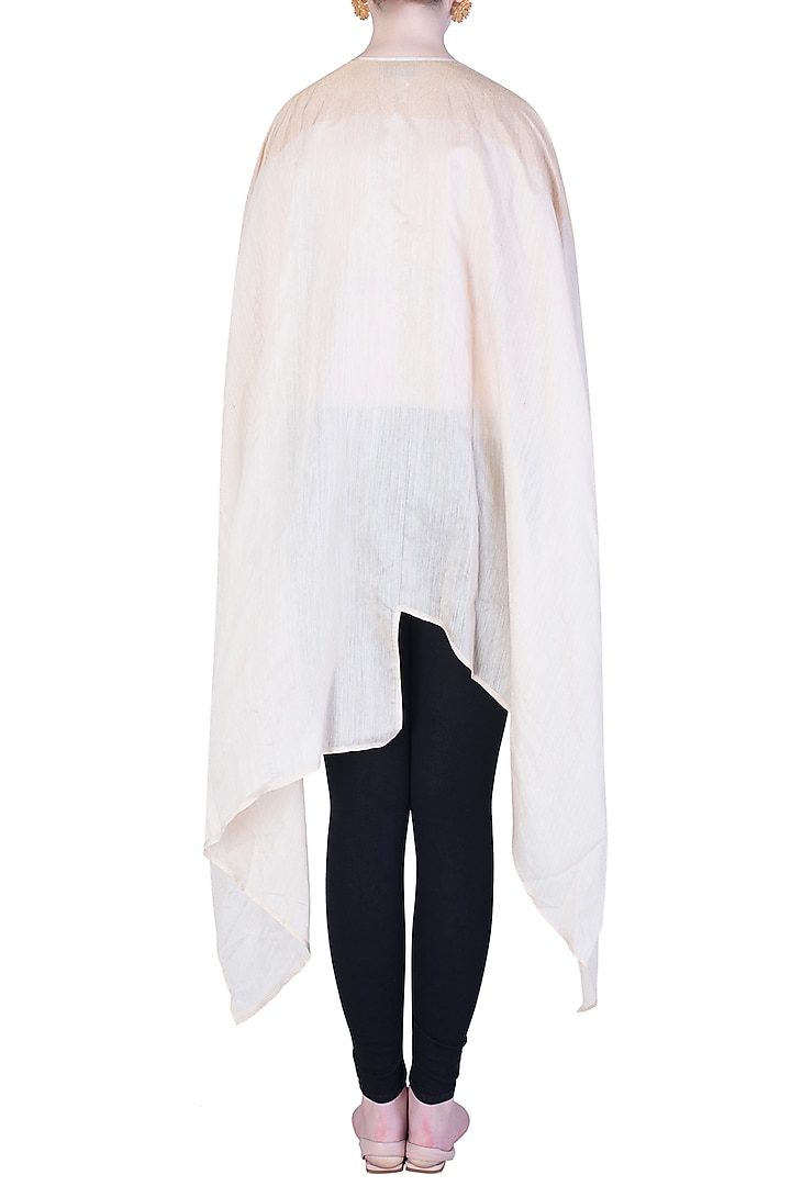 White oversized kaftan shirt available only at Pernia's Pop Up Shop.