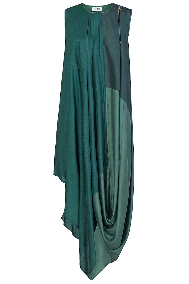 Emerald Green Maxi Dress by EZRA