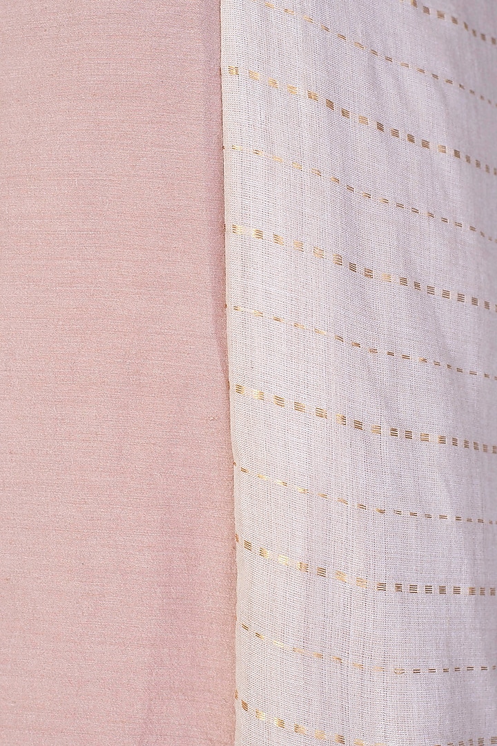 Blush pink one shoulder top available only at Pernia's Pop Up Shop.
