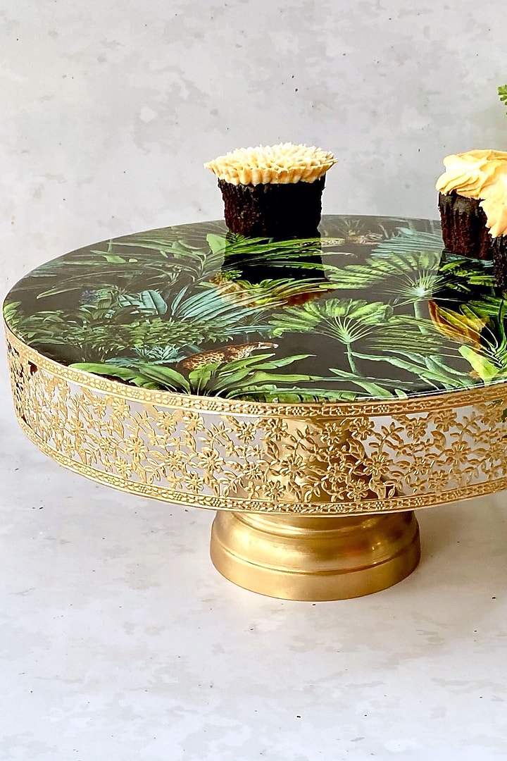 Black Amazonia Night Cake Stand by Faaya Gifting at Pernia's Pop Up Shop
