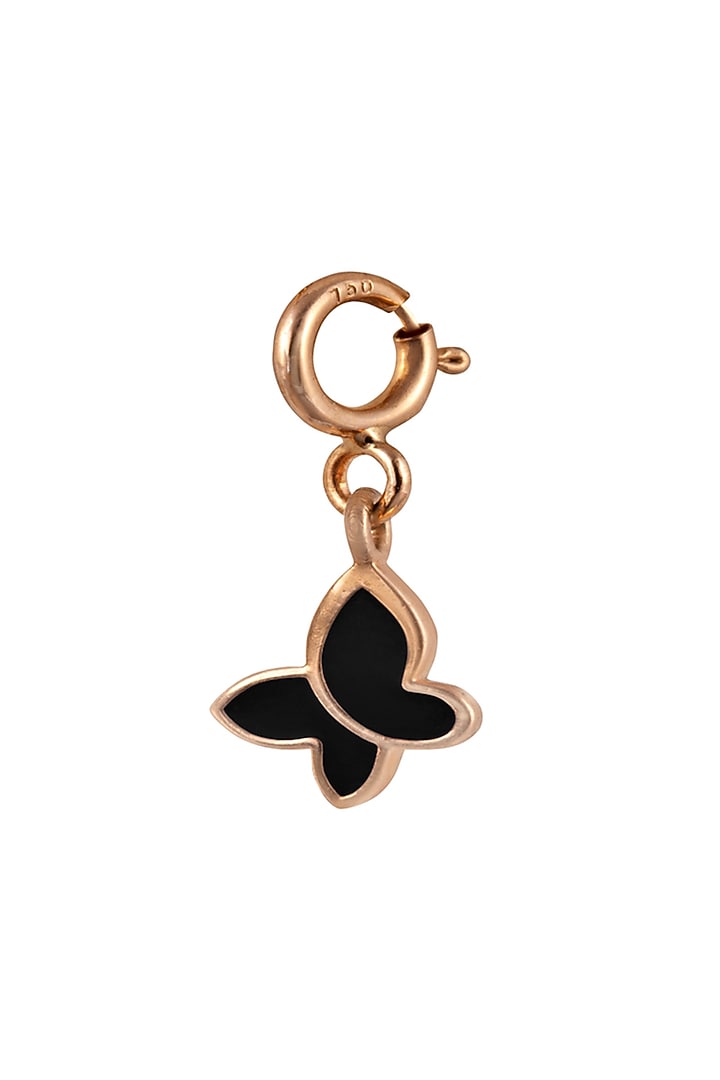 18kt Rose Gold Finish Butterfly Charm by Faith By ASM at Pernia's Pop Up Shop