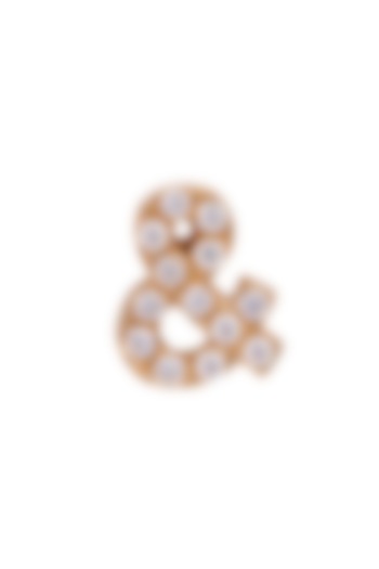 18kt Rose Gold Finish Round Diamond & Pendant by Faith By ASM at Pernia's Pop Up Shop