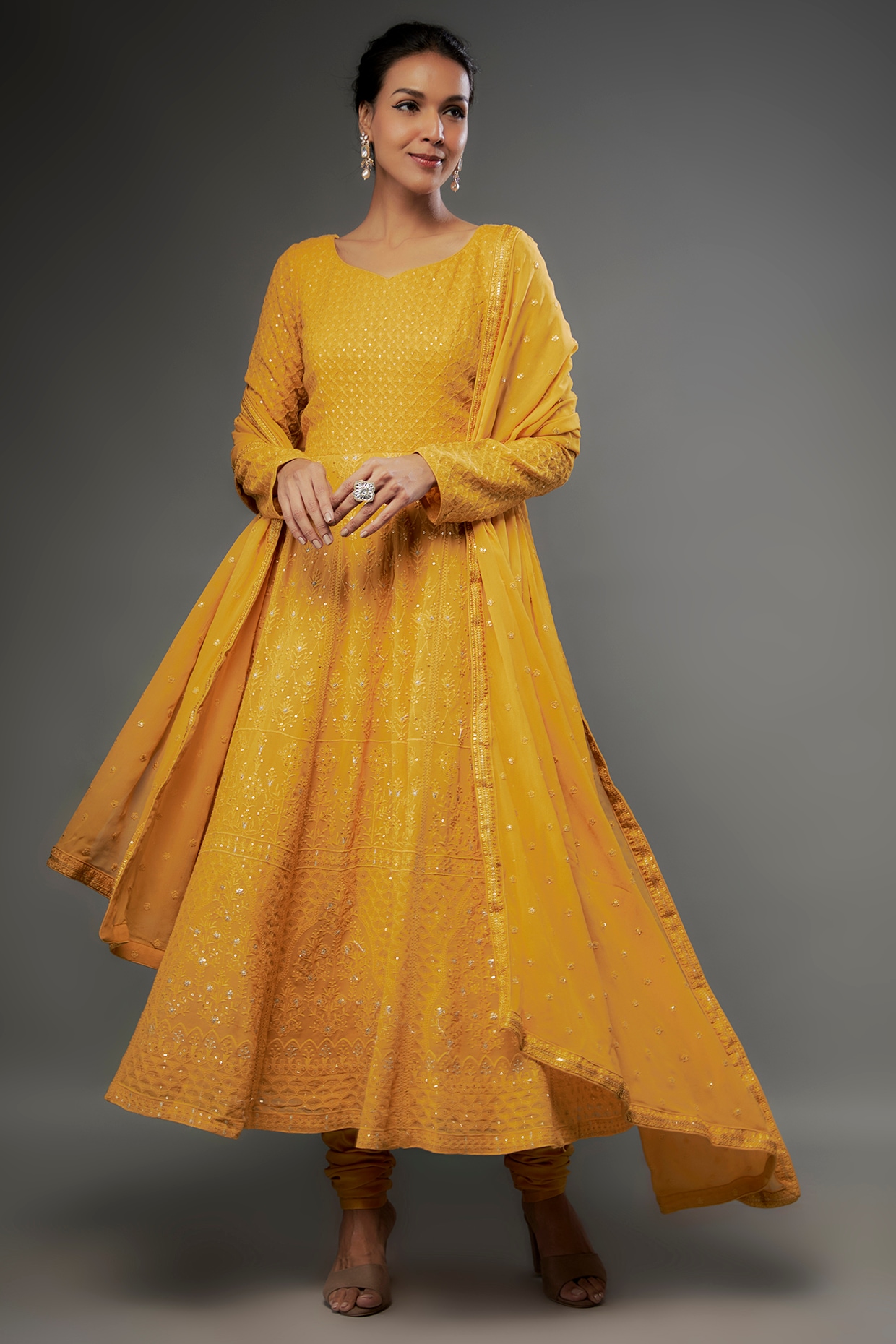 Designer Maroon Colour Ethnic Anarkali Dress For Beautiful Wedding Looks -  KSM PRINTS - 4206216