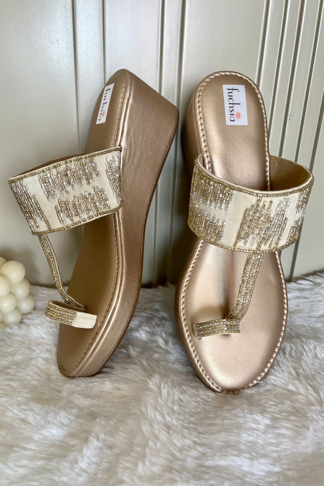 Women GOLD Embellished One Toe Heel Sandals – ShoeTree