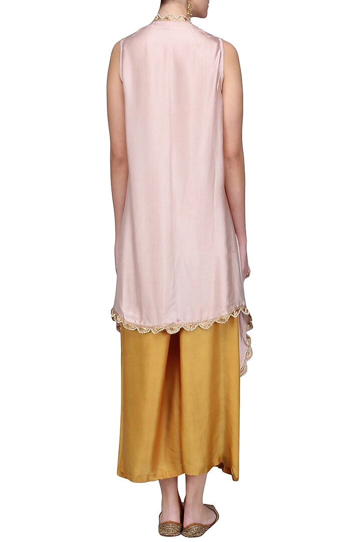 Gold Nysa Palazzo Pants available only at Pernia's Pop Up Shop.