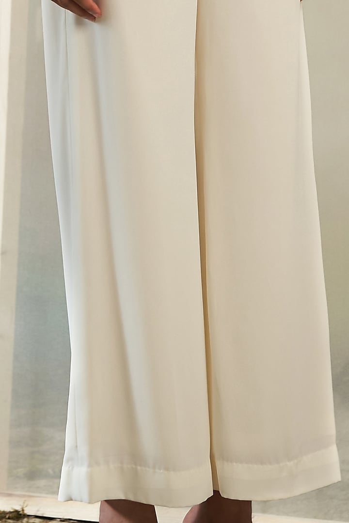 Ivory Embellished Co-Ord Set by FEBo6 at Pernia's Pop Up Shop
