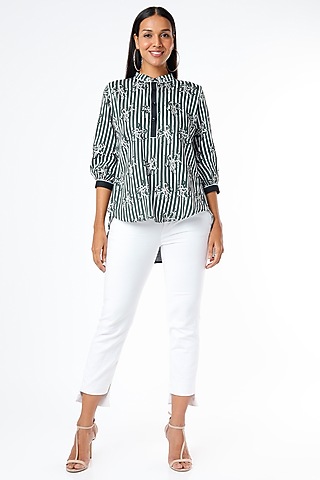 Black Octopus Printed Tunic by Felix bendish
