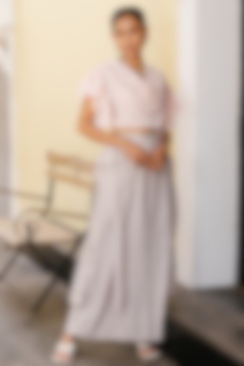 Pastel Pink Rayon Top by House Of Fett at Pernia's Pop Up Shop