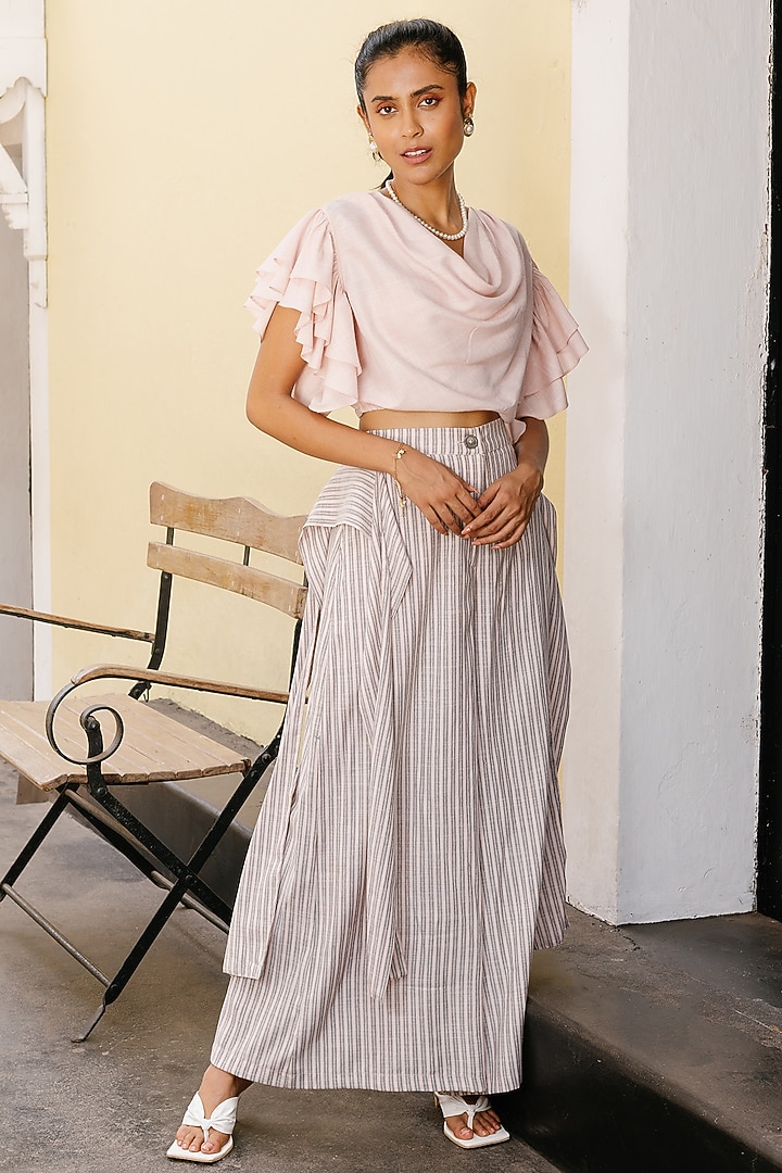 Pastel Pink Rayon Top by House Of Fett at Pernia's Pop Up Shop