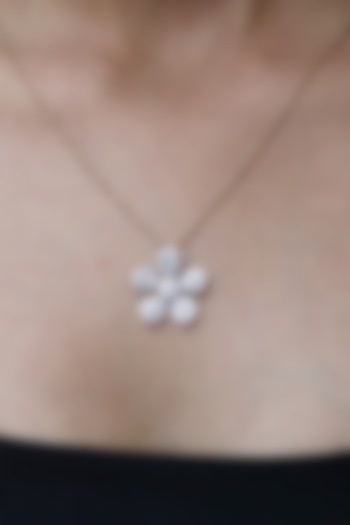 14kt Yellow Gold Lab Grown EF Diamond Pendant by Fiona Diamonds at Pernia's Pop Up Shop