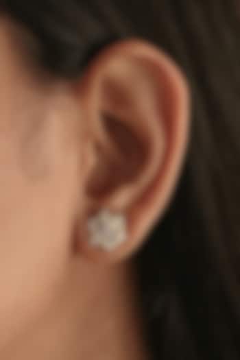 14kt Yellow Gold Lab Grown EF Diamond Stud Earrings by Fiona Diamonds at Pernia's Pop Up Shop