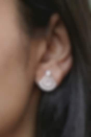 14kt Yellow Gold Lab Grown EF Diamond Stud Earrings by Fiona Diamonds at Pernia's Pop Up Shop
