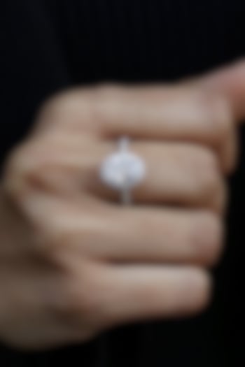 18kt White Gold Lab Grown Diamond Ring by Fiona Diamonds at Pernia's Pop Up Shop