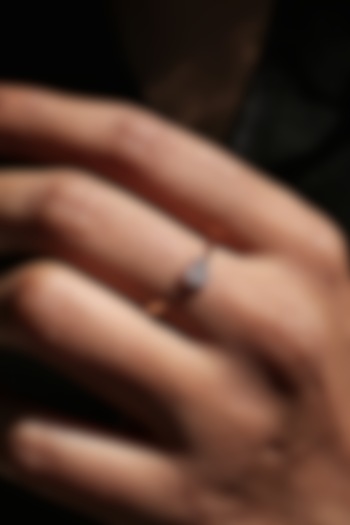 14Kt Yellow Gold Ring With Lab Grown Diamonds by Fiona Diamonds at Pernia's Pop Up Shop