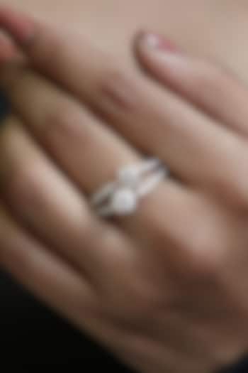 14Kt Yellow Gold Ring With Lab Grown Diamonds by Fiona Diamonds at Pernia's Pop Up Shop