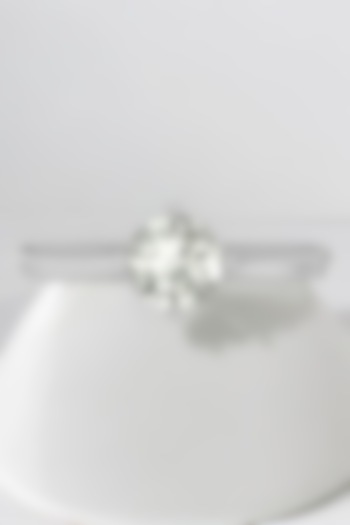 14Kt Yellow Gold Ring With Vortexa Lab Grown Diamonds by Fiona Diamonds at Pernia's Pop Up Shop